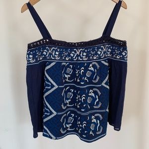 Sea New York embroidered crochet Camisole
